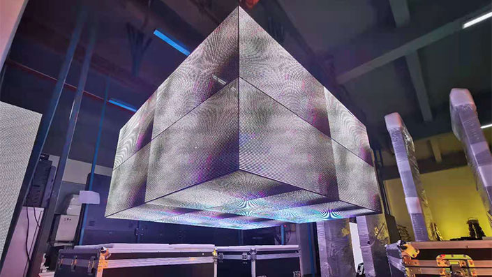 Indoor Transparent Cube