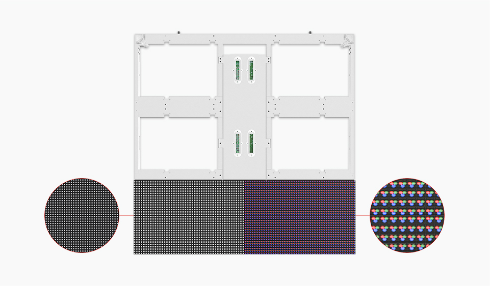 in door led screen,47% Lighter